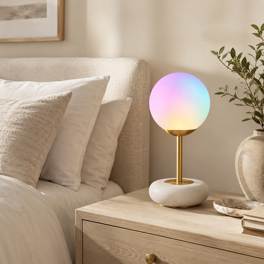 Aurora Orb Lamp – Dreamy Color-Changing Ambient Table Lamp