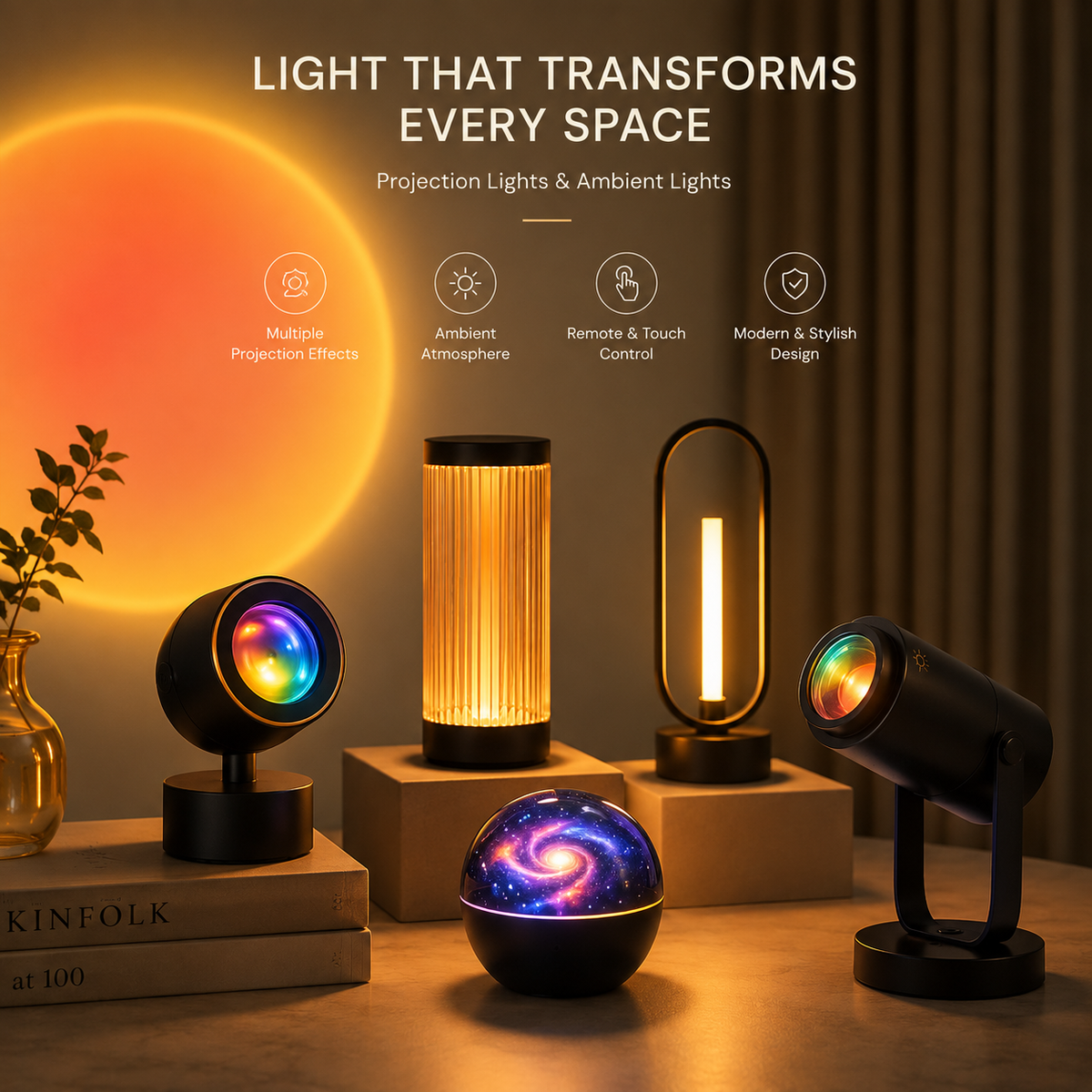 Home projection light