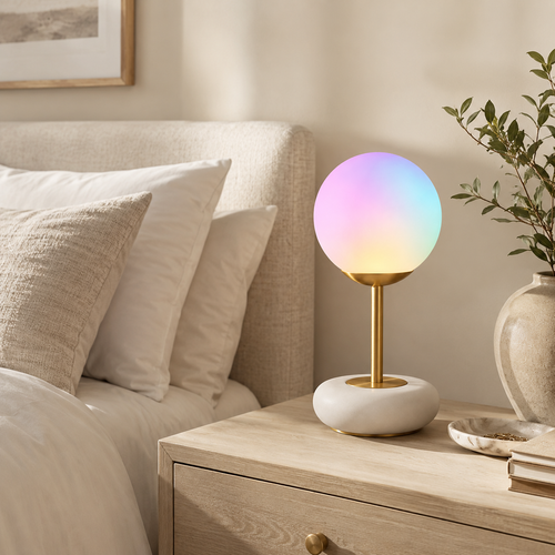 Aurora Orb Lamp – Dreamy Color-Changing Ambient Table Lamp