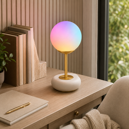 Aurora Orb Lamp – Dreamy Color-Changing Ambient Table Lamp
