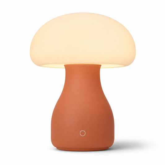 Mushroom Glow Touch Table Lamp – Warm Ambient Bedside Light for Bedroom, Living Room and Desk